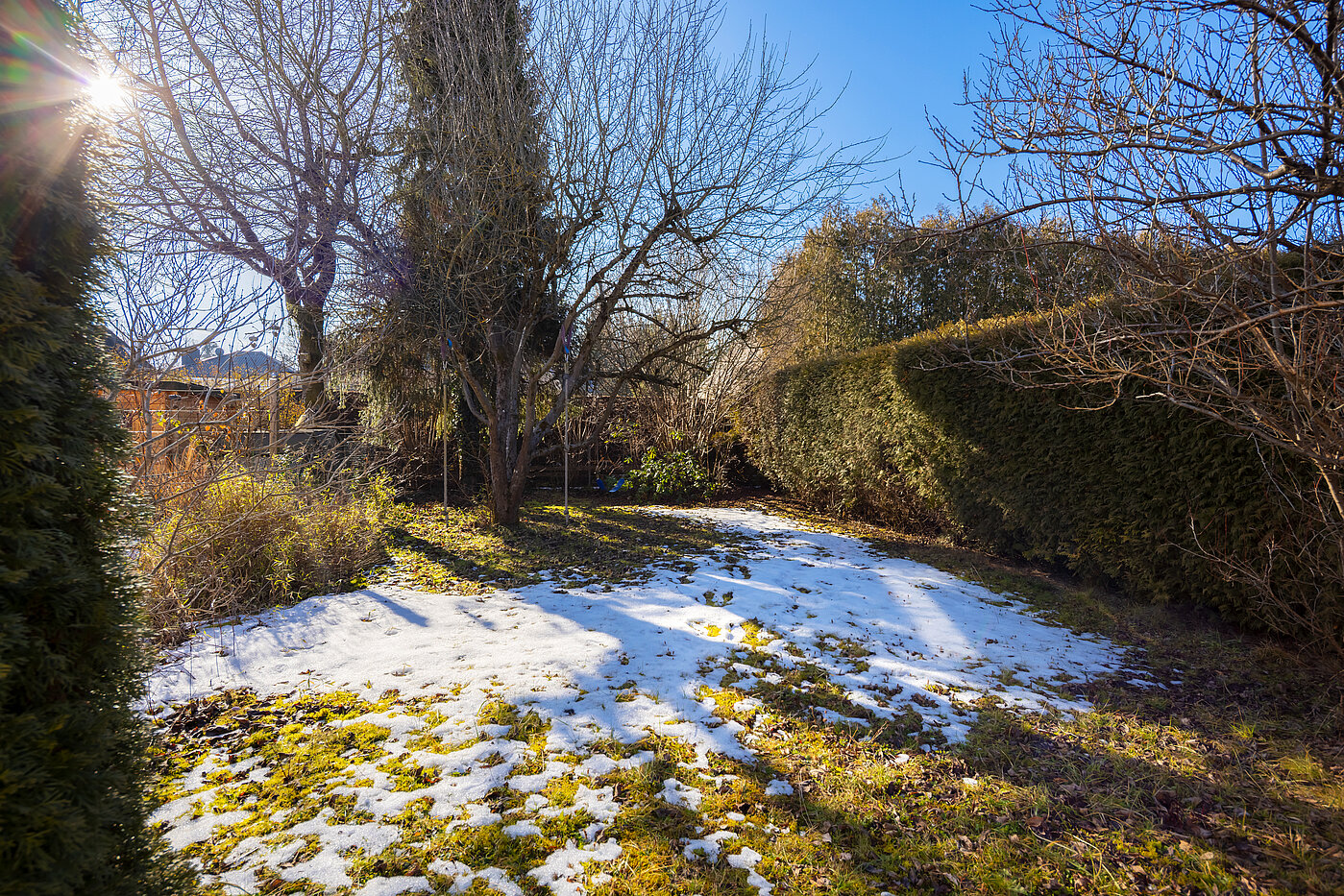 排角屋 与 5.5 房间 | München-Trudering | 702531 | Eingewachsener Garten