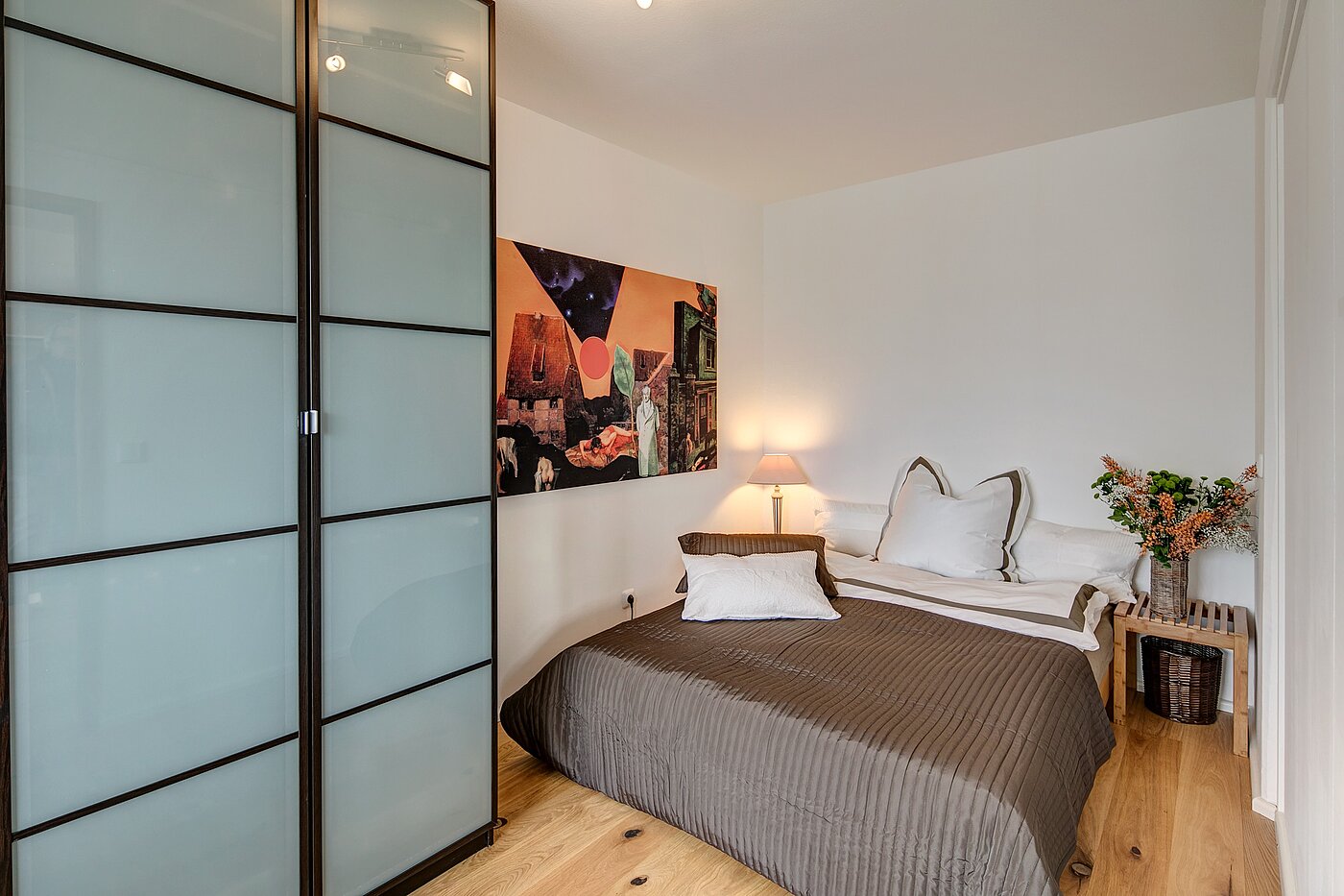 多层公寓 与 1.5 房间 | München-Obergiesing | 70136 | ...Schlafbereich