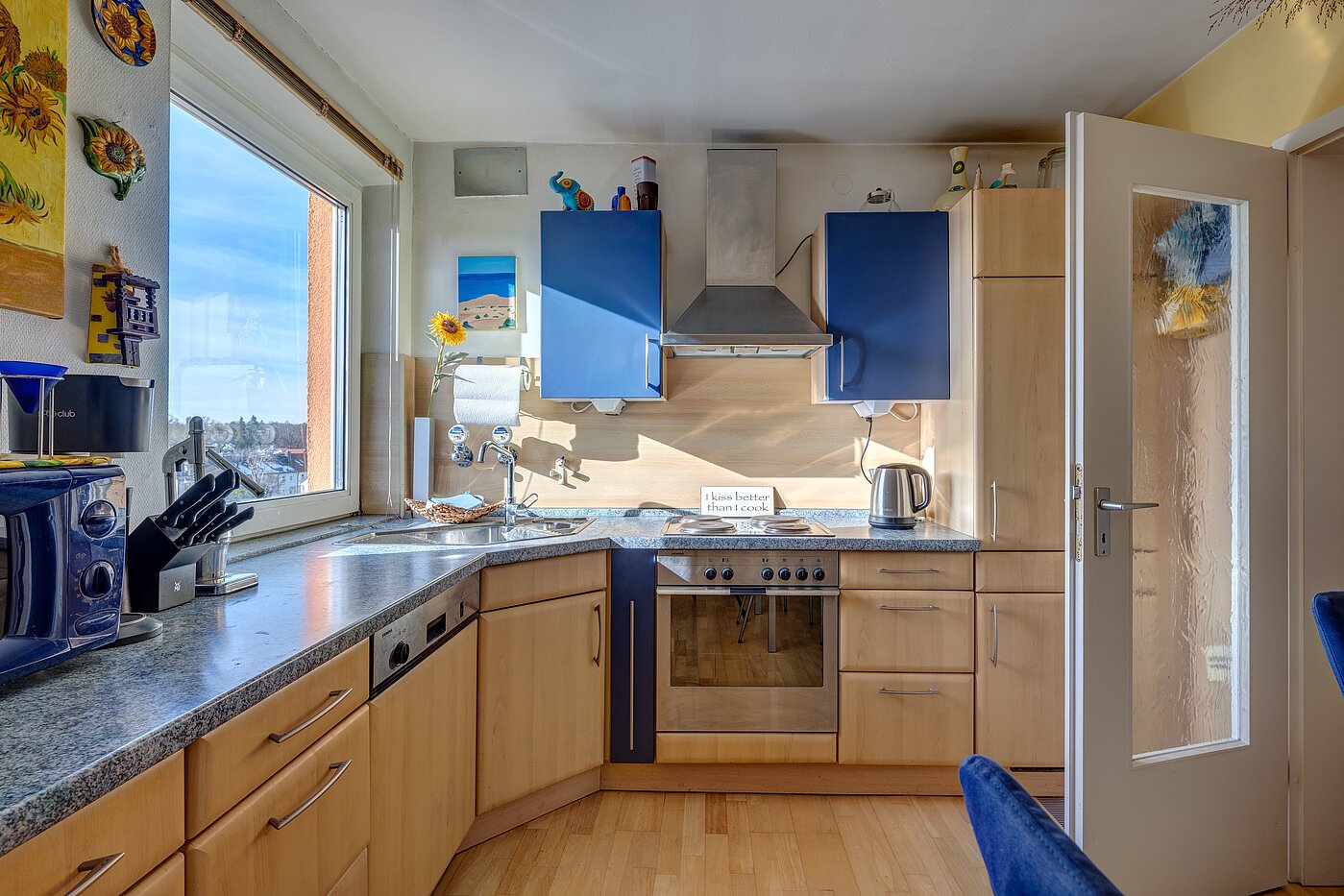 多层公寓 与 2.5 房间 | München-Sendling-Westpark | 2201ML6 | Wohnküche