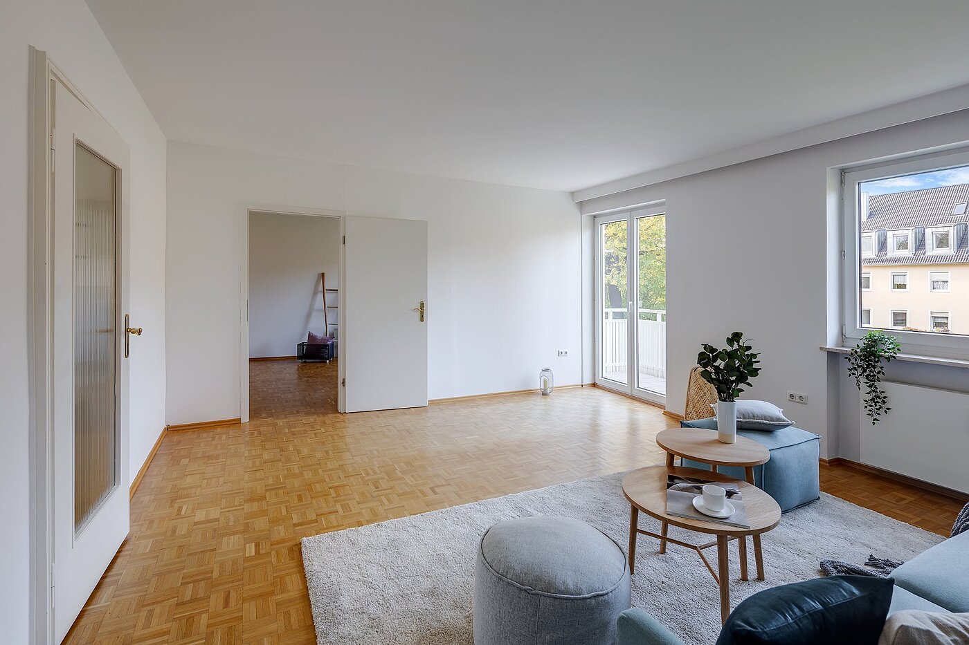 多层公寓 与 3 房间 | München-Untergiesing | 1909ML6 | ... mit Zugang zum Balkon