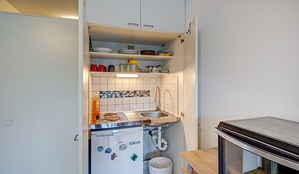 多层公寓 与 1 房间 | München-Bogenhausen | 70264 | kleine Küchenzeile