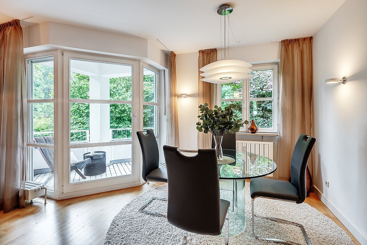 多层公寓 与 3 房间 | München-Harlaching | 2108ML3 | ...Essbereich mit Zugang...