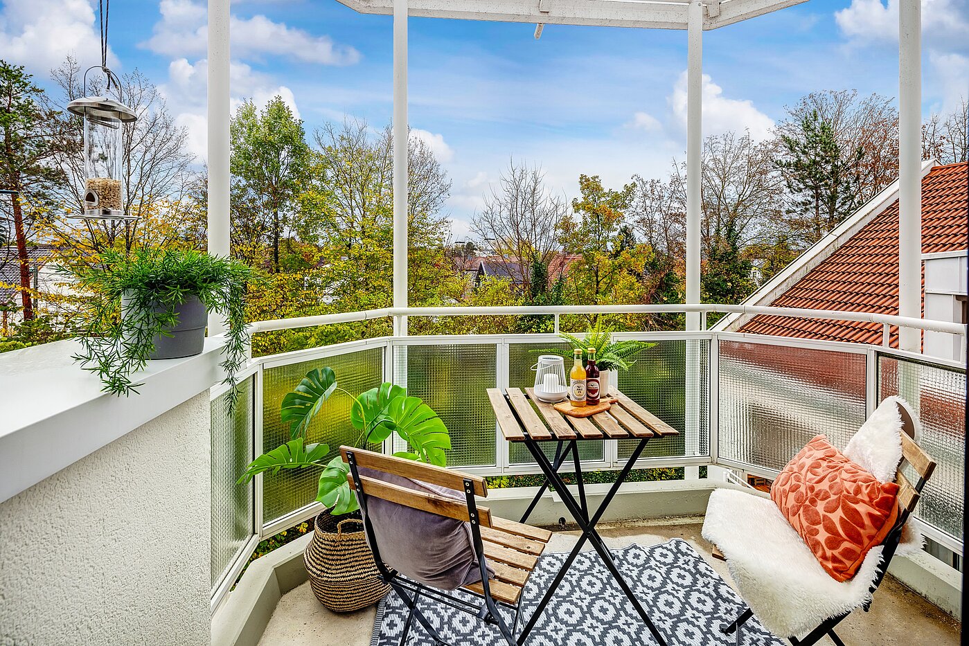 多层公寓 与 2 房间 | Germering | 70029 | Sonniger Freisitz mit...