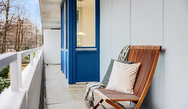 多层公寓 与 3.5 房间 | München-Bogenhausen | 70305 | Schattiger Nordbalkon