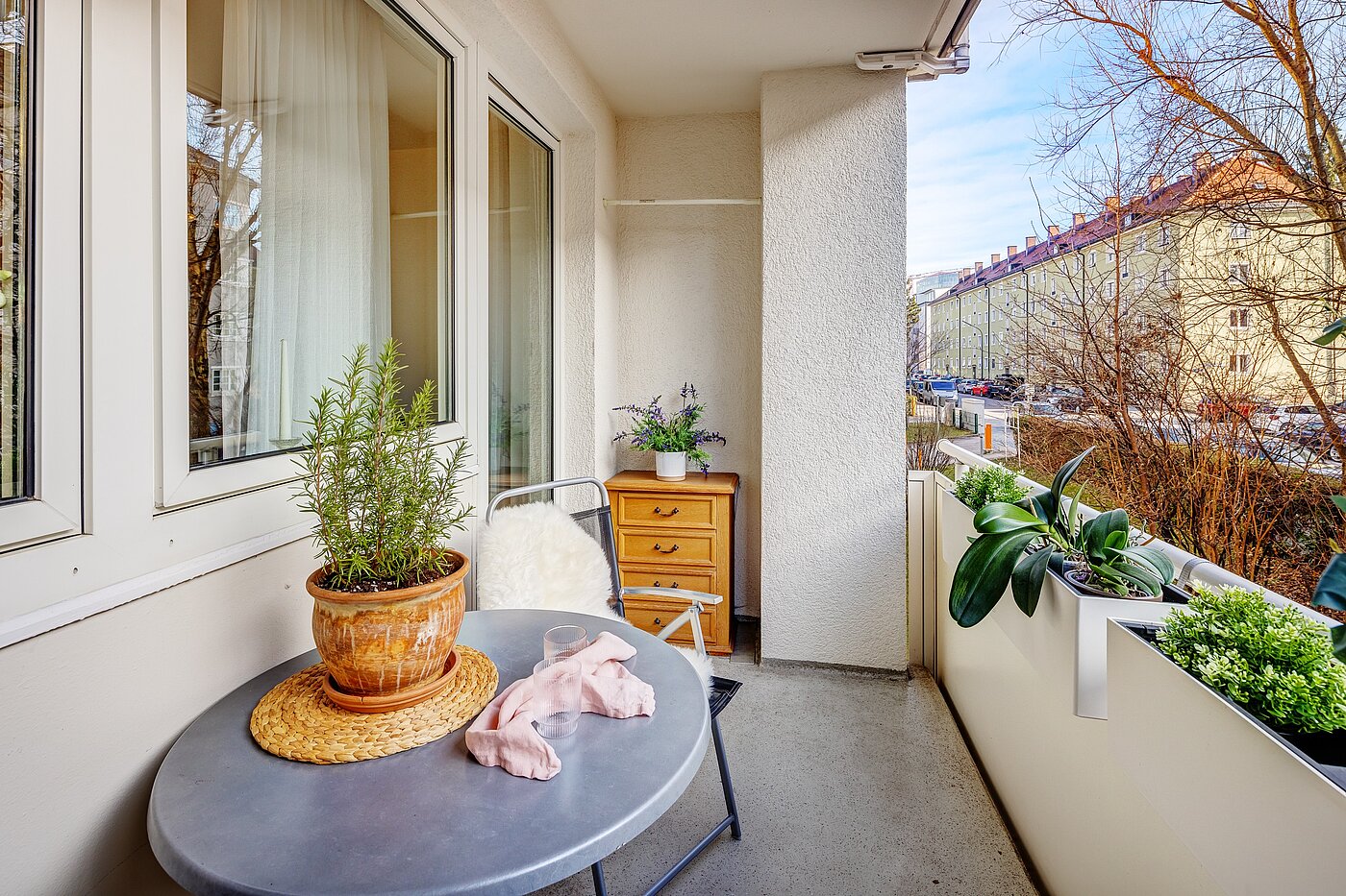 多层公寓 与 3 房间 | München-Bogenhausen | 2112ML3 | sonniger Balkon