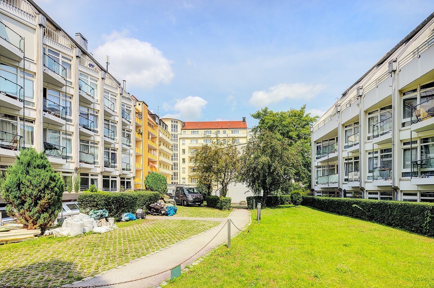 公寓 与 1.5 房间 | München-Maxvorstadt | 70273 | Ruhiger Innenbereich