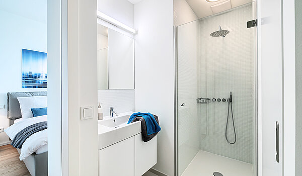公寓 与 1.5 房间 | München-Neuhausen | 703131 | Modernes Duschbad...