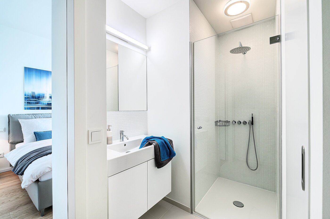 公寓 与 1.5 房间 | München-Neuhausen | 703131 | Modernes Duschbad...