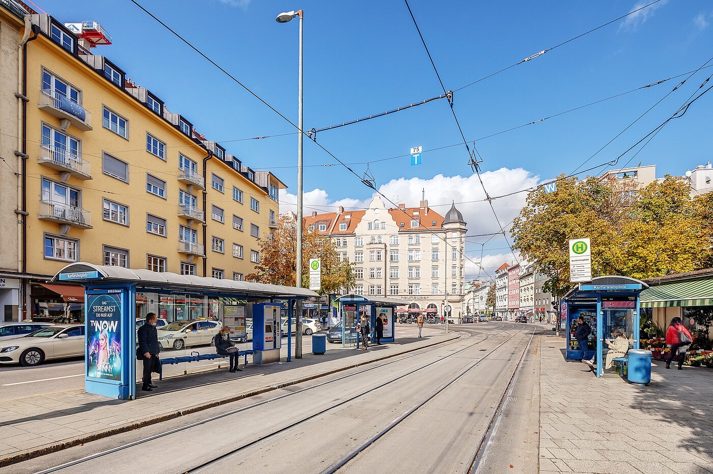 多层公寓 与 2 房间 | München-Schwabing | 70130 | Kurfürstenplatz