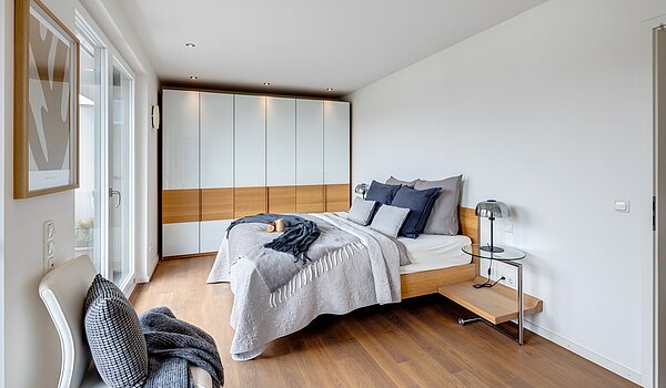 顶层公寓 与 3.5 房间 | München-Oberföhring | 70237 | Schlafzimmer mit...