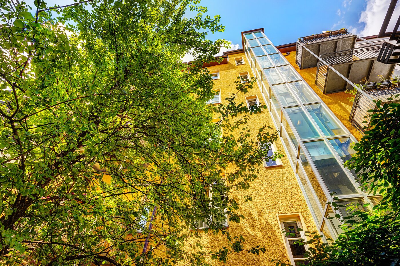 多层公寓 与 5 房间 | München-Altstadt | 700121 | ...Innenhoffassade