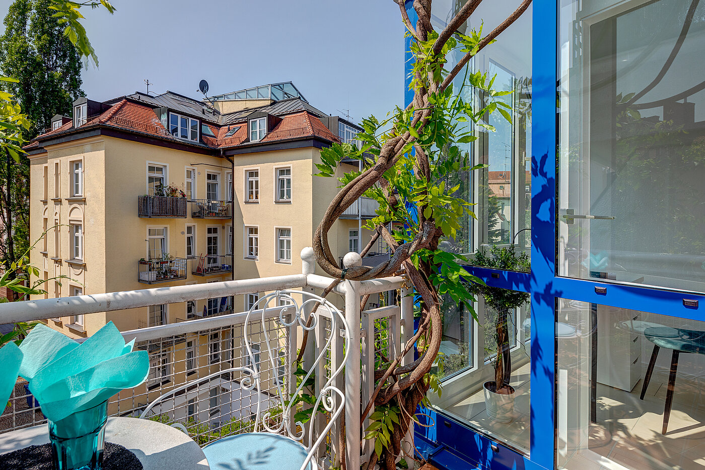 多层公寓 与 2 房间 | München-Schwabing | 70434 | Highlight - Balkon...