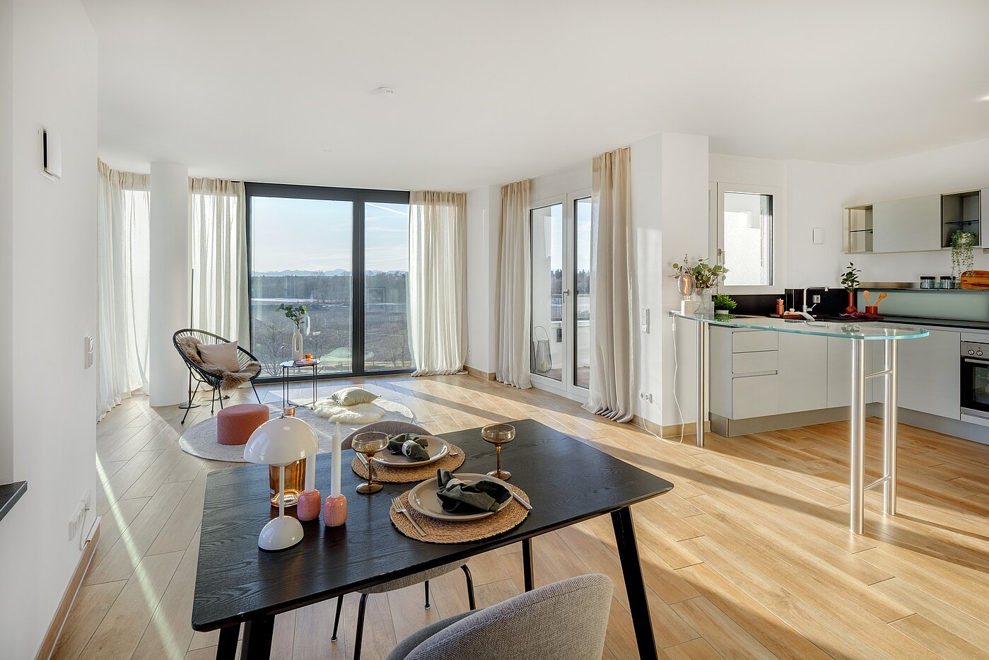 多层公寓 与 3 房间 | München-Obersendling | 70260 | Essbereich