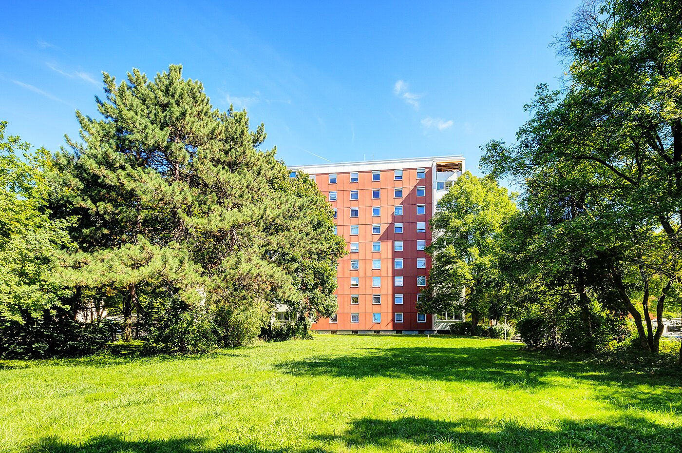 多层公寓 与 4 房间 | München-Aubing | 70276 | Gebäuderückansicht
