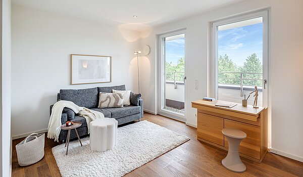 顶层公寓 与 3.5 房间 | München-Oberföhring | 70237 | Gästezimmer...