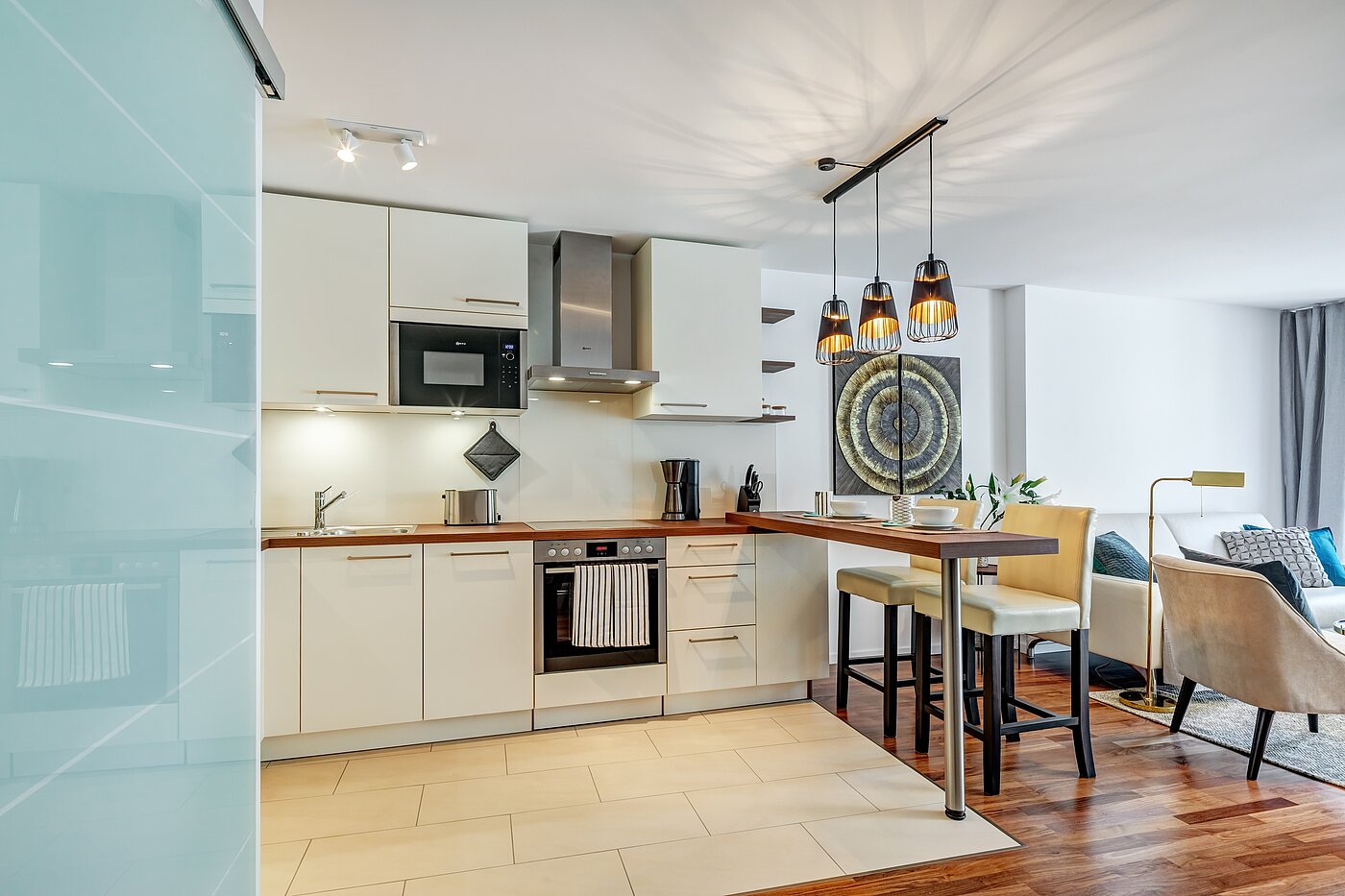 多层公寓 与 2 房间 | München-Schwabing | 70434 | Offene Küche mit...