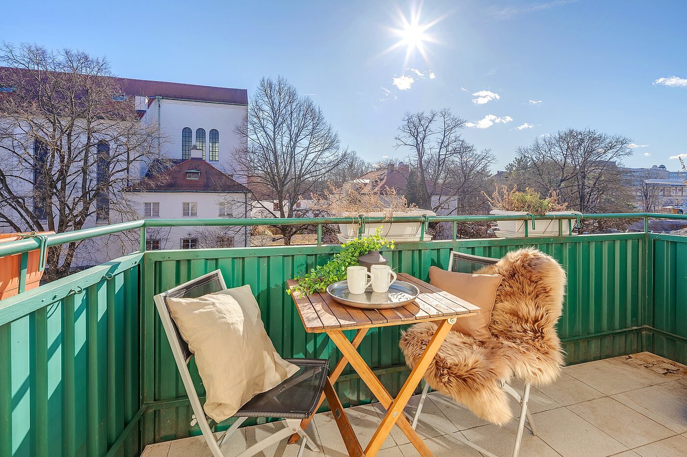 多层公寓 与 4 房间 | München-Berg am Laim | 2002ML3 | sonniger Balkon
