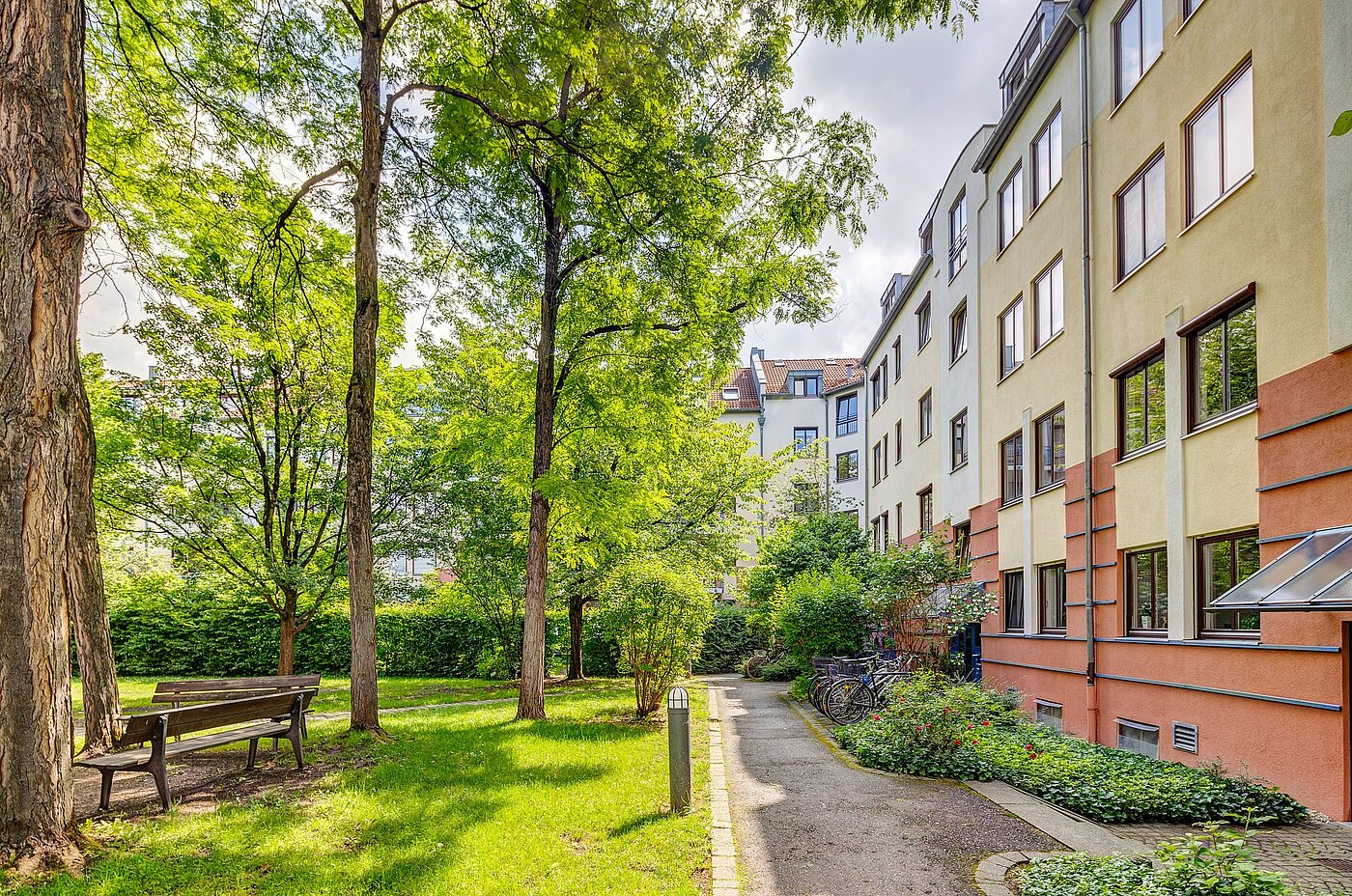 多层公寓 与 2 房间 | München-Schwabing | 2205ML62 | ...mit Fahrradabstellmöglichkeiten...