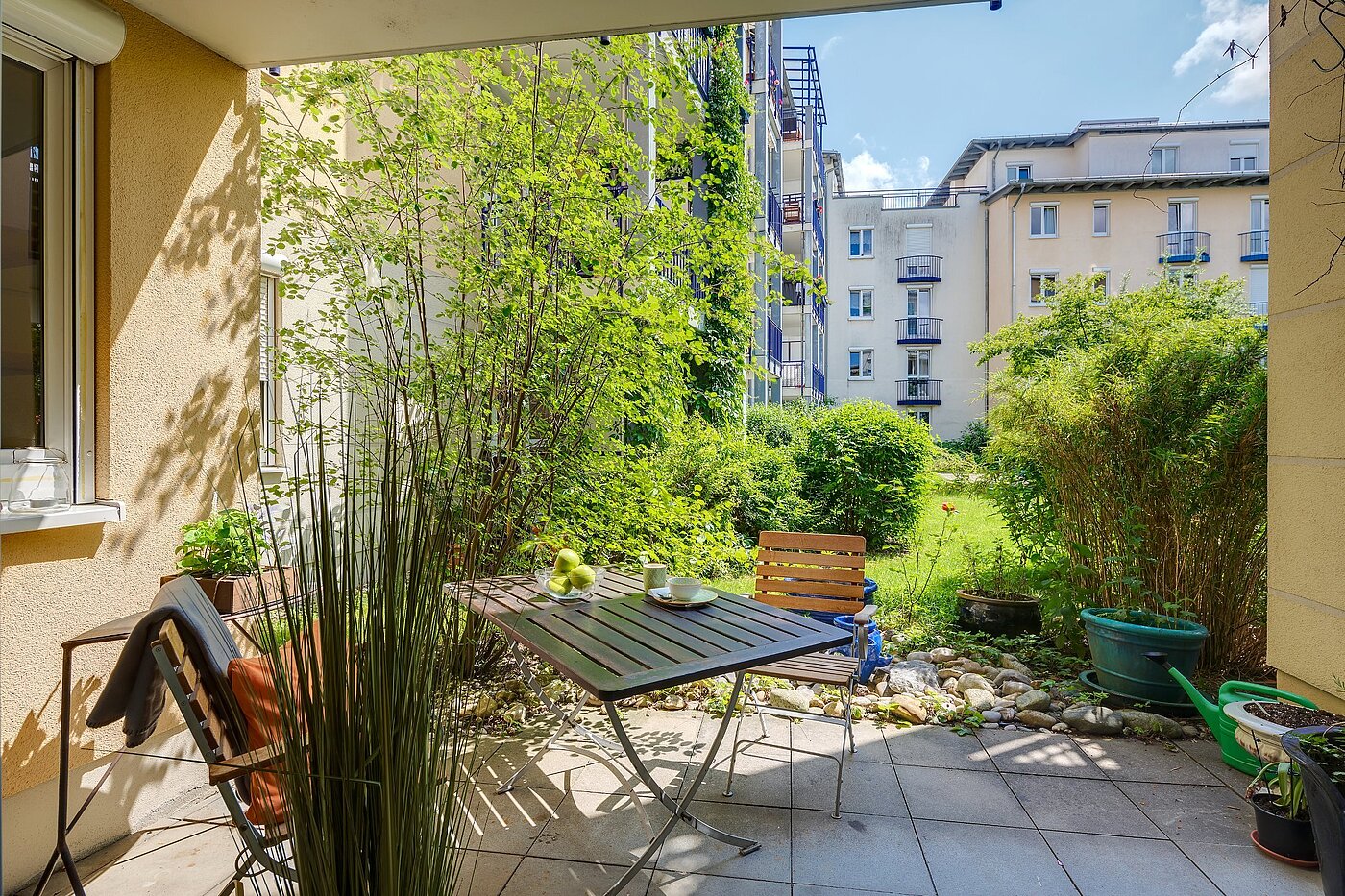一楼公寓 与 1.5 房间 | München-Obersendling | 1805ML2 | Terrasse zum ruhigen,...