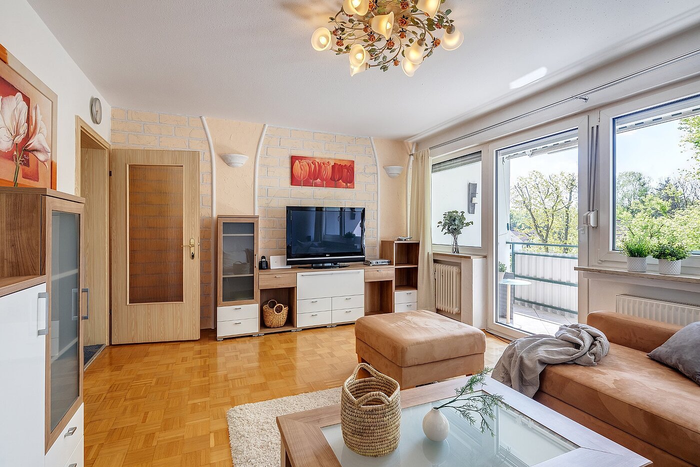 多层公寓 与 2 房间 | München-Ramersdorf | 1812ML2 | ... Wohnzimmer mit...
