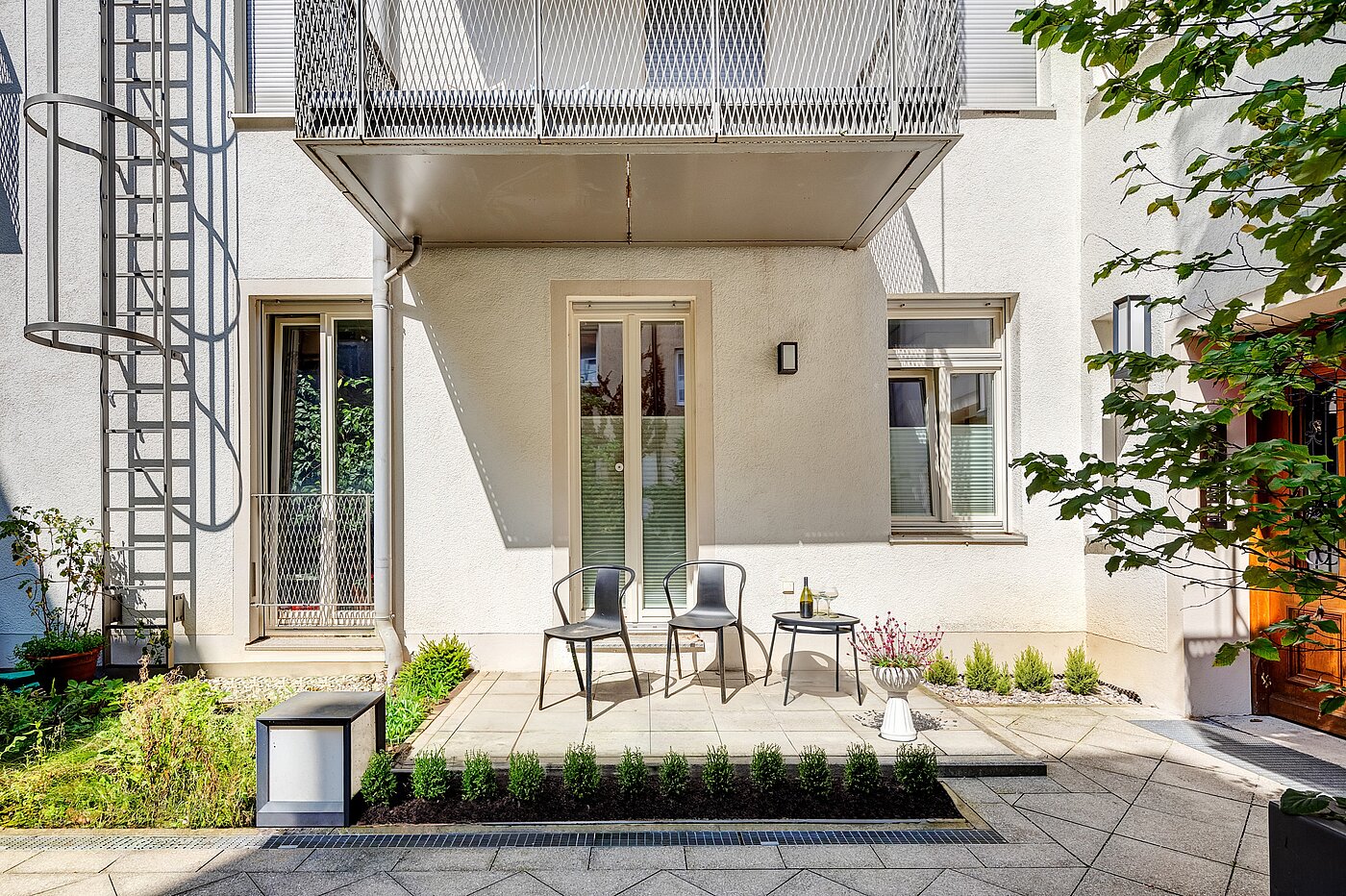 一楼公寓 与 1.5 房间 | München-Lehel | 70149 | ...im ruhigen Innenhof
