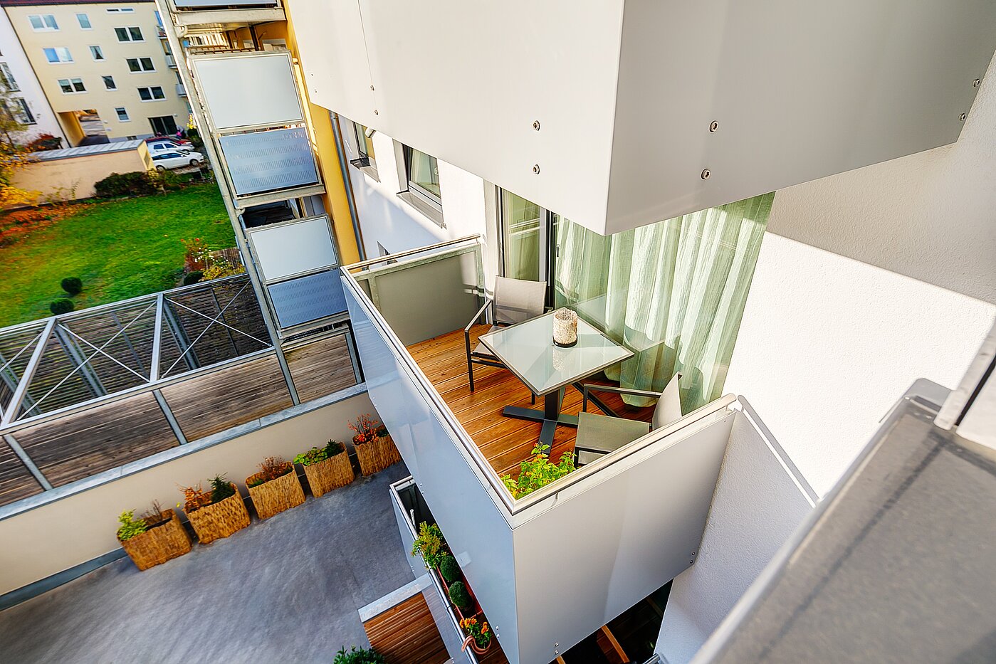 多层公寓 与 3 房间 | München-Schwabing | 1511ML1 | Balkon