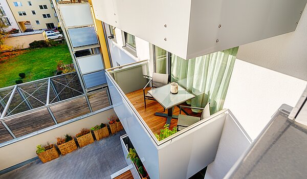 多层公寓 与 3 房间 | München-Schwabing | 1511ML1 | Balkon