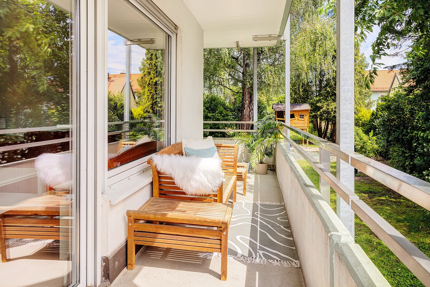 多层公寓 与 1.5 房间 | München-Milbertshofen | 701281 | Balkon