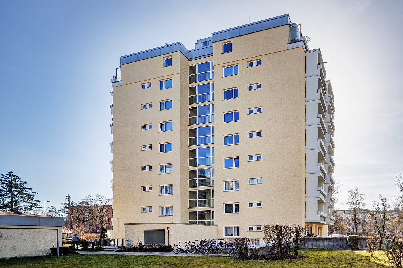 多层公寓 与 2 房间 | München-Moosach | 70407 | Außenansicht
