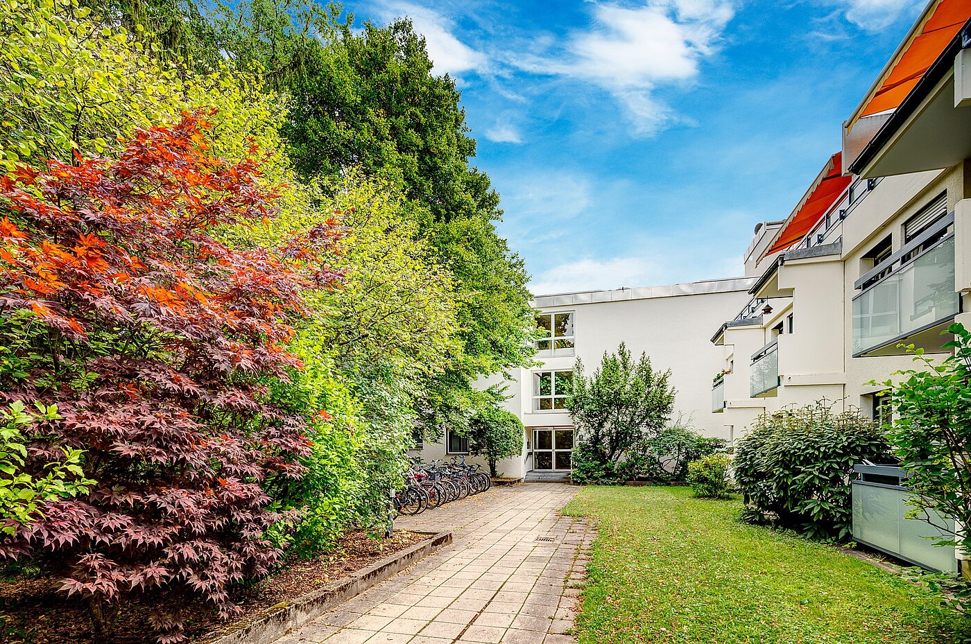 多层公寓 与 1.5 房间 | München-Sendling-Westpark | 2207ML4 | Schön eingewachsene Grünanlage...