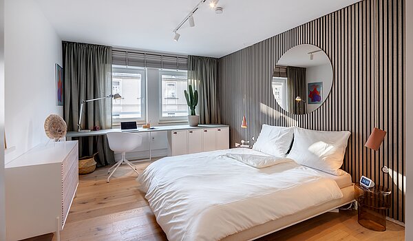 多层公寓 与 2 房间 | München-Isarvorstadt | 70459 | Schlafzimmer