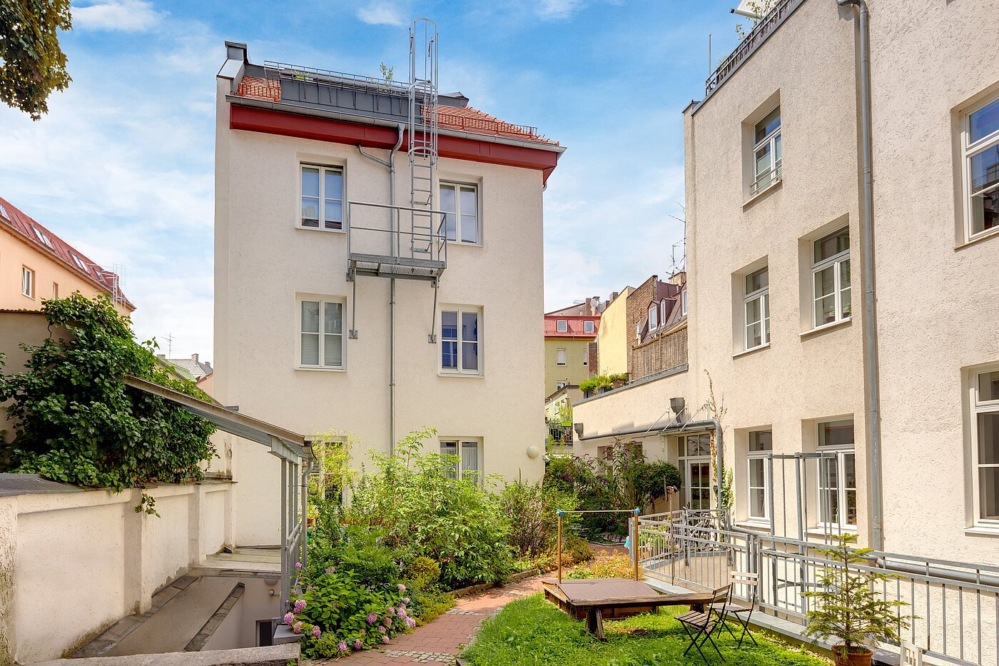 阁楼公寓 与 1 房间 | München-Sendling | 700402 | Ansicht Rückgebäude