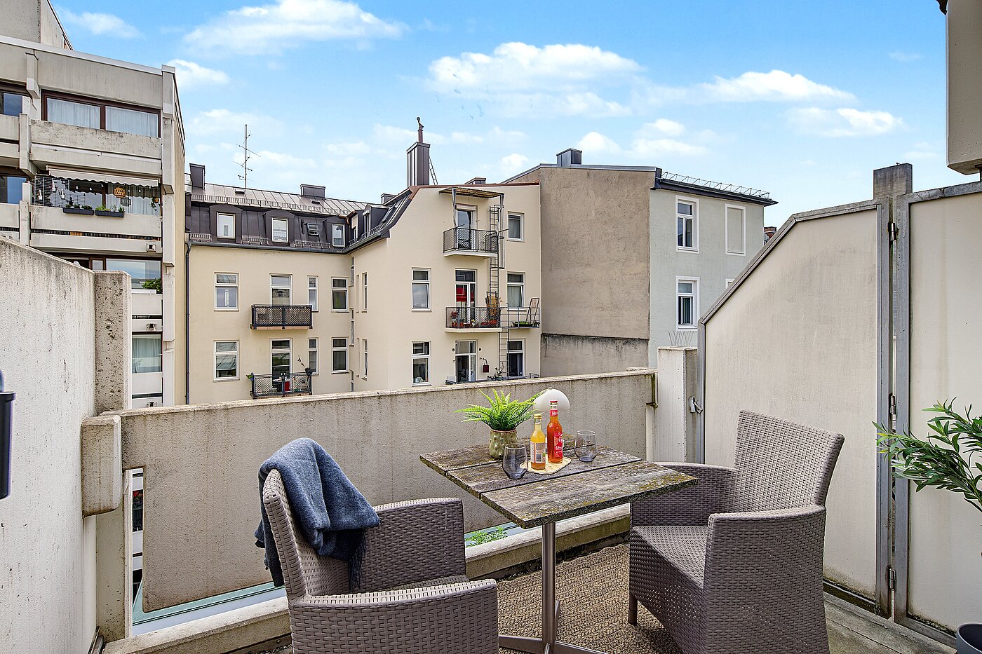 公寓 与 1 房间 | München-Maxvorstadt | 70448 | Terrasse
