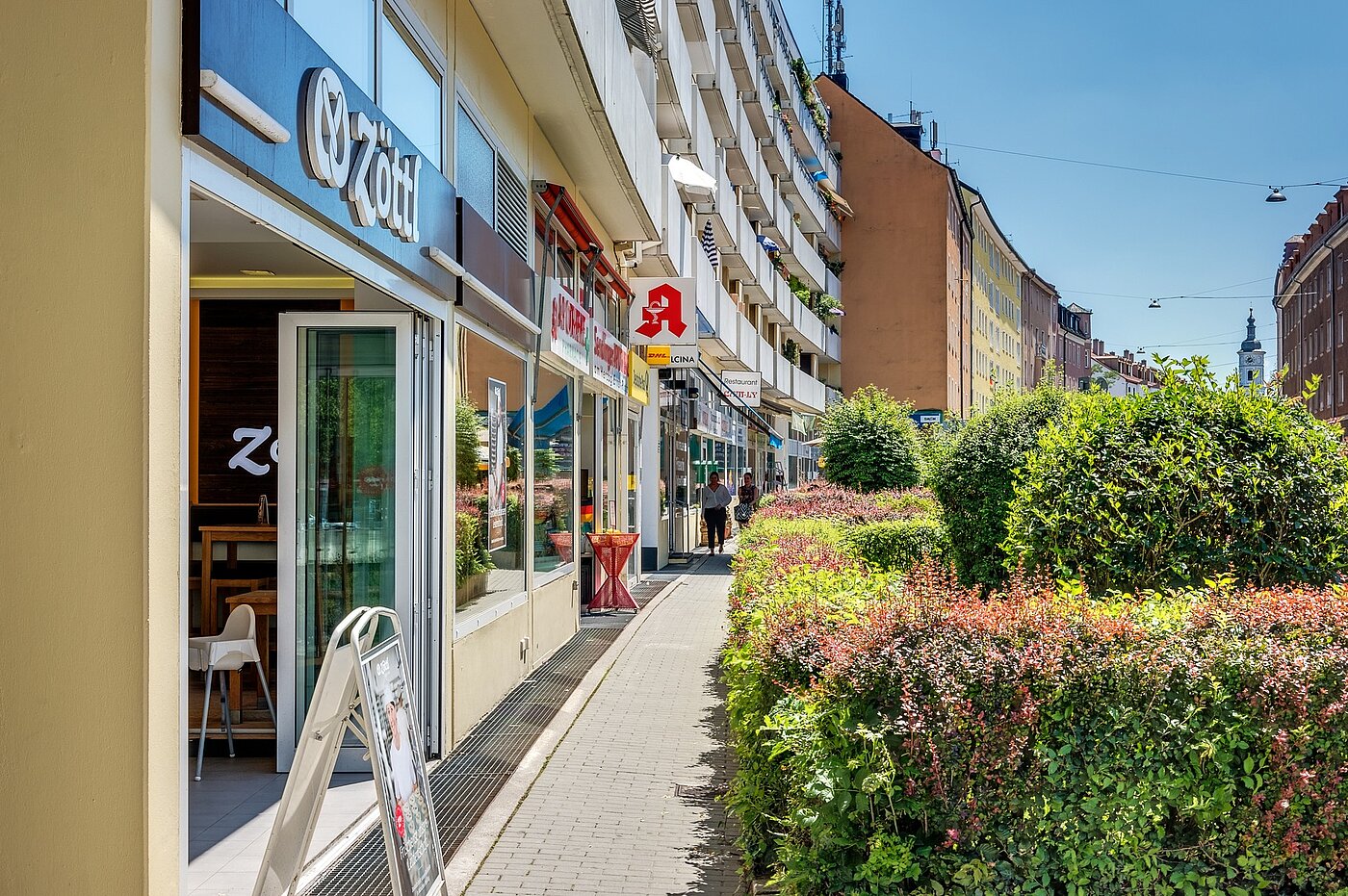 多层公寓 与 1 房间 | München-Sendling | 2201ML3 | Einkaufsmöglichkeiten