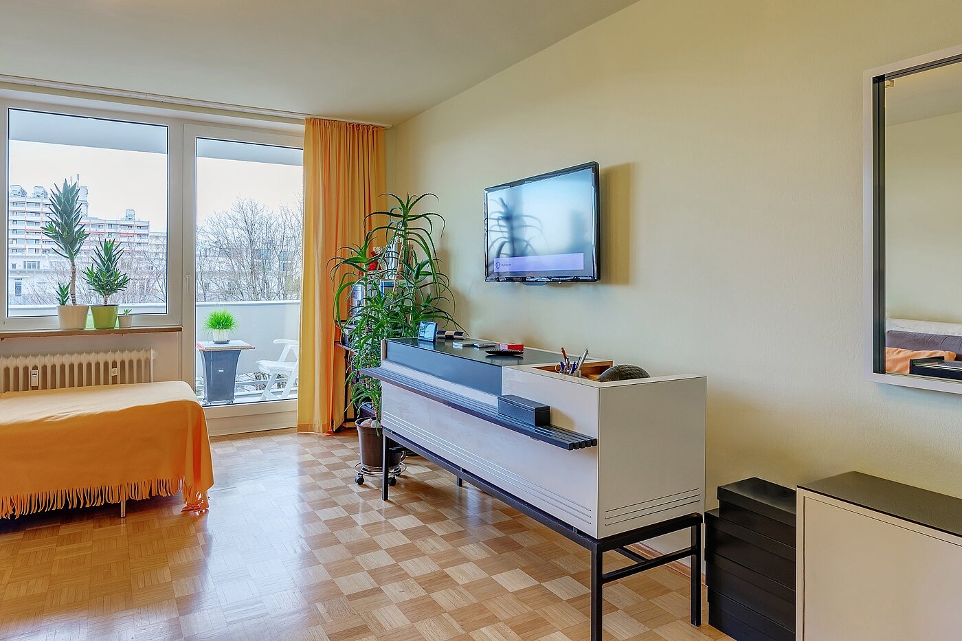 多层公寓 与 3 房间 | München-Schwabing | 1912ML4 | Helles Wohnzimmer...