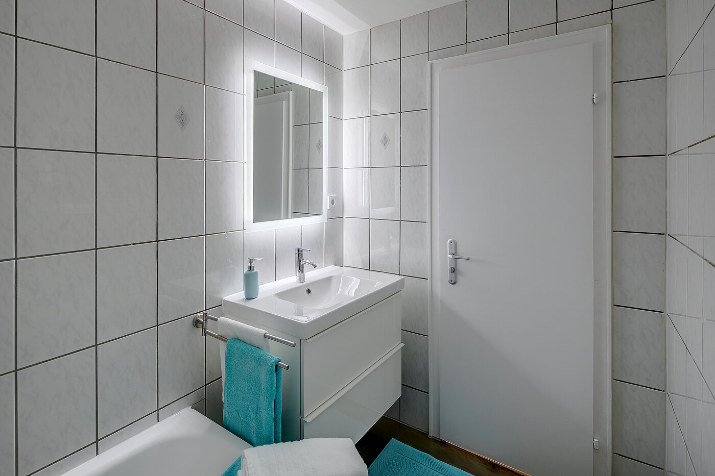 多层公寓 与 1 房间 | München-Obergiesing | 70420 | Weiß gefliest