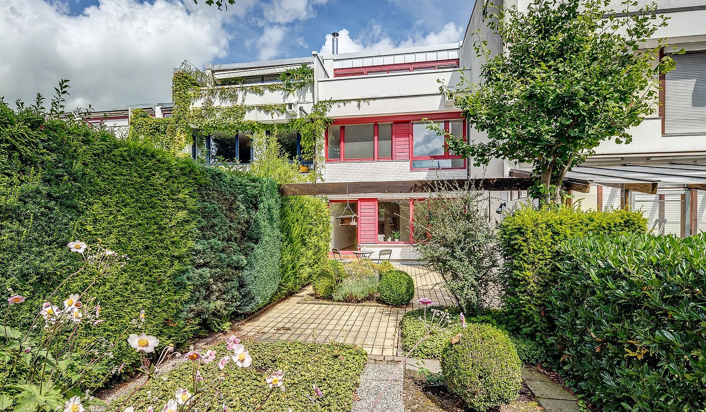 多层公寓 与 5.5 房间 | Weßling | 1907ML4 | Ansicht vom Garten