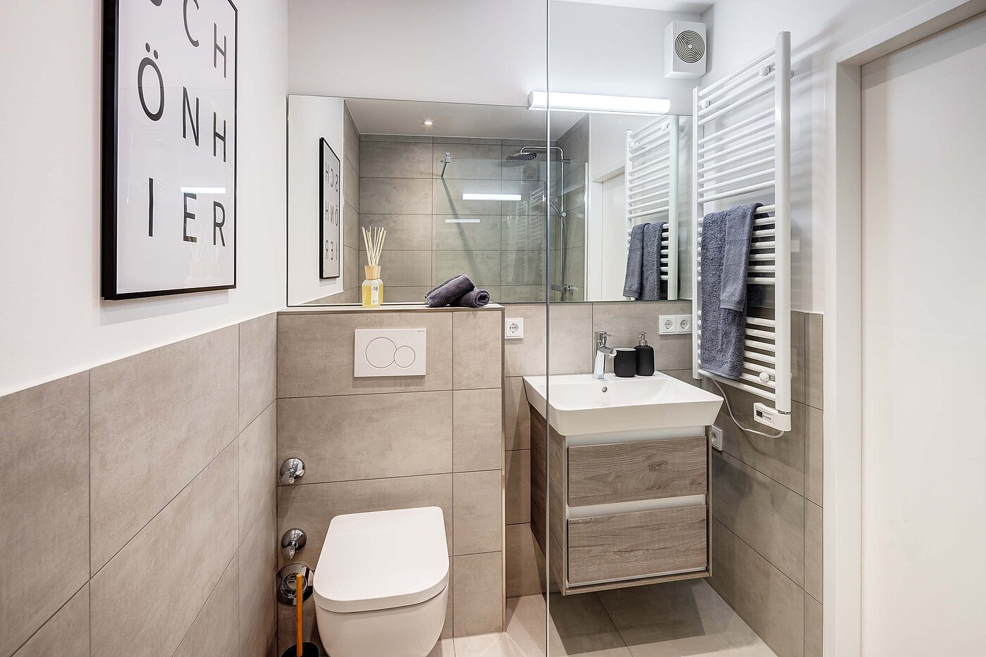 多层公寓 与 1 房间 | München-Bogenhausen | 70457 | Badezimmer