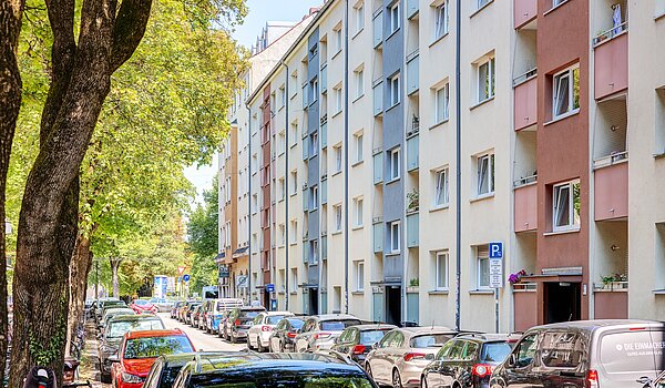 多层公寓 与 1.5 房间 | München-Neuhausen | 70473 | Ruhige Anliegerstraße