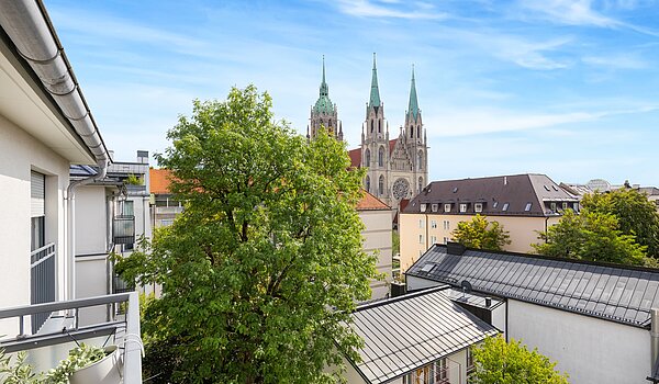 多层公寓 与 3 房间 | München-Ludwigsvorstadt | 70488 | ...Blick ins Grüne