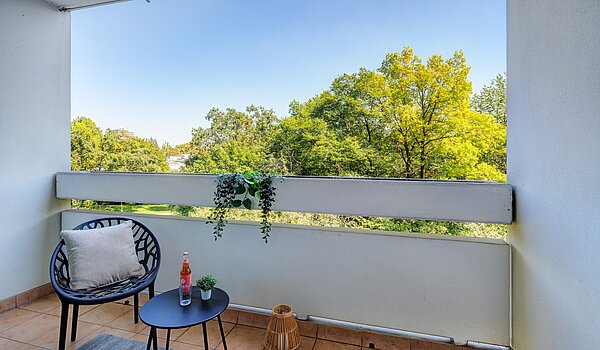 多层公寓 与 3 房间 | München-Bogenhausen | 70261 | ...und Balkon