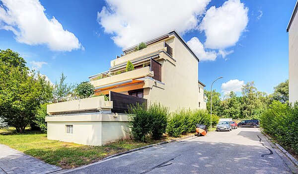 多层公寓 与 1 房间 | Karlsfeld | 70460 | Außenansicht
