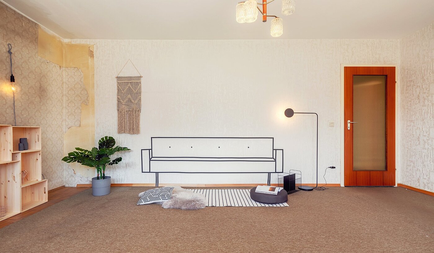 多层公寓 与 4 房间 | München-Hadern | 2003ML2 | Geräumiges Wohnzimmer...