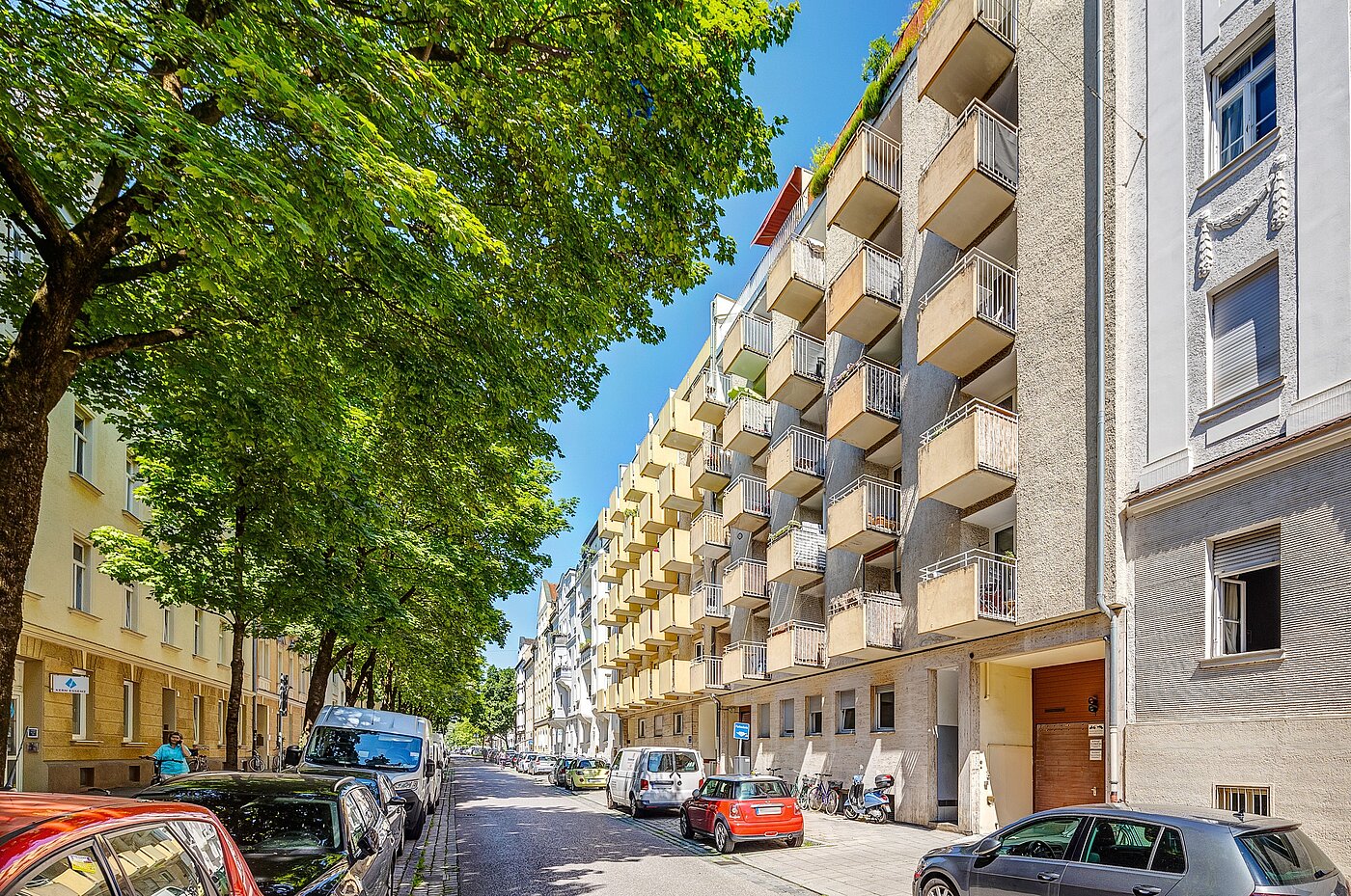 多层公寓 与 1 房间 | München-Schwabing | 2210ML3 | Ruhige Anliegerstraße