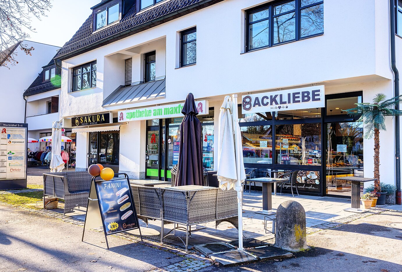 排式中层住宅 与 5 房间 | Unterschleißheim | 70187 | Verschiedene Einkaufsmöglichkeiten...