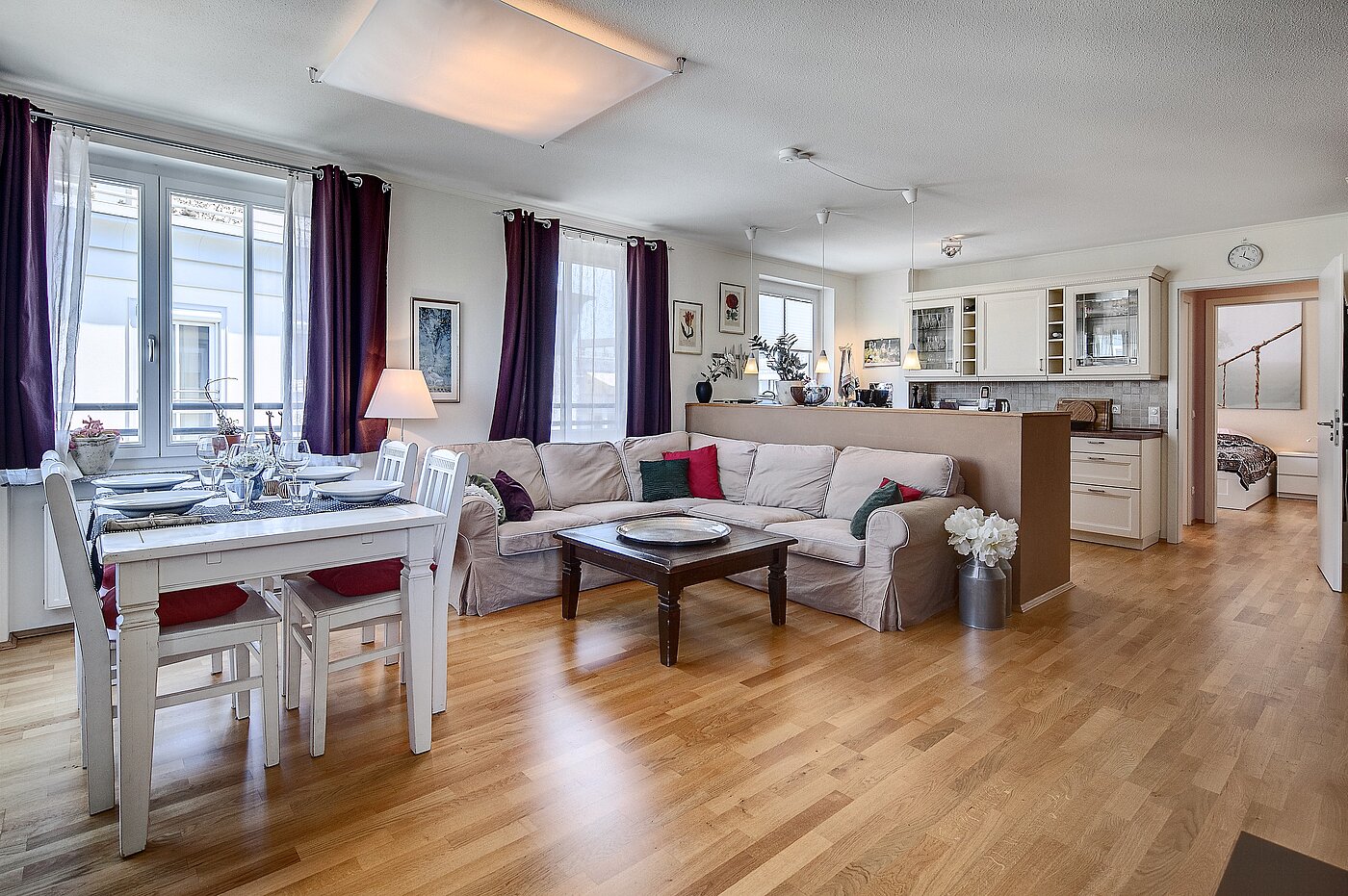 复式公寓 与 4 房间 | München-Haidhausen | 1704ML1 | großes Wohnzimmer