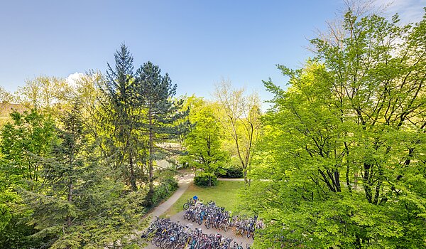 多层公寓 与 2 房间 | München-Sendling-Westpark | 2204ML2 | ...Blick auf das parkähnliche Grundstück
