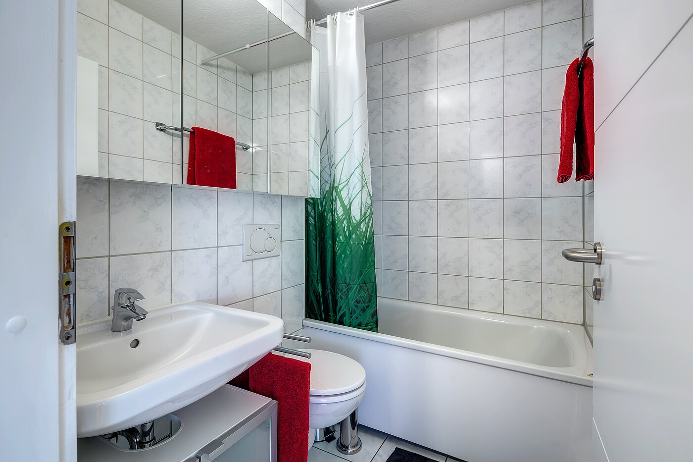 公寓 与 1 房间 | 70308 | Badezimmer