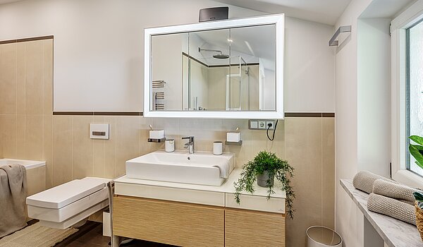 排角屋 与 3 房间 | Kreuth | 70037 | ...großem Waschtisch...