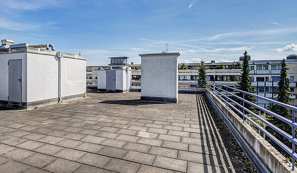 一楼公寓 与 2 房间 | München-Schwabing | 70394 | Gemeinschaftliche Dachterrasse